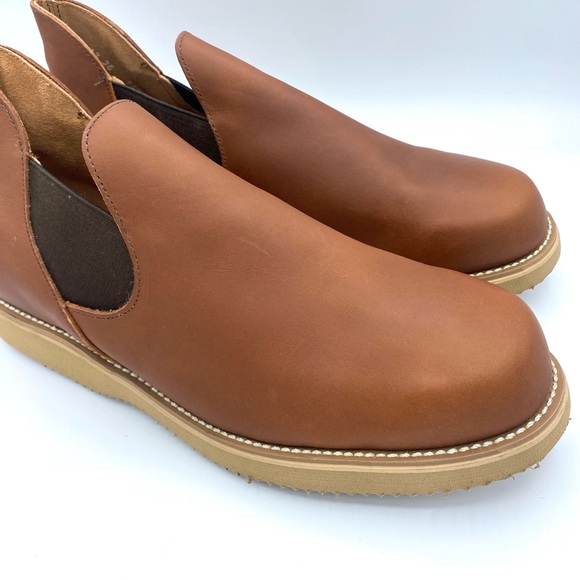 Men’s Size 12 3E Wide - Work America - Leather Work Boots Eva-Tech Sole - NEW - Picture 5 of 8